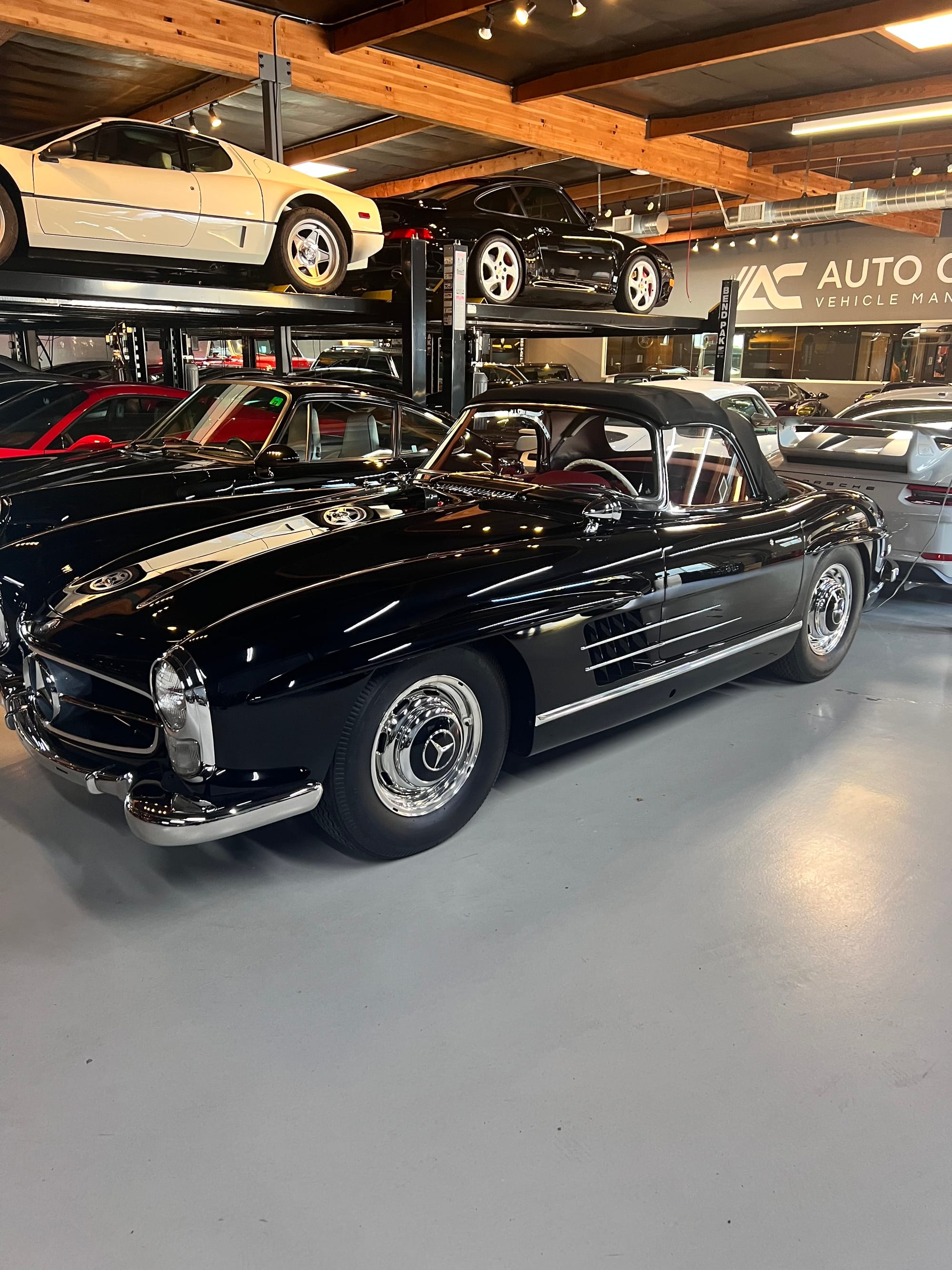 It's a feast for the eyes at Auto Concierge. Photos don't do justice to he artistry of these supercars. 