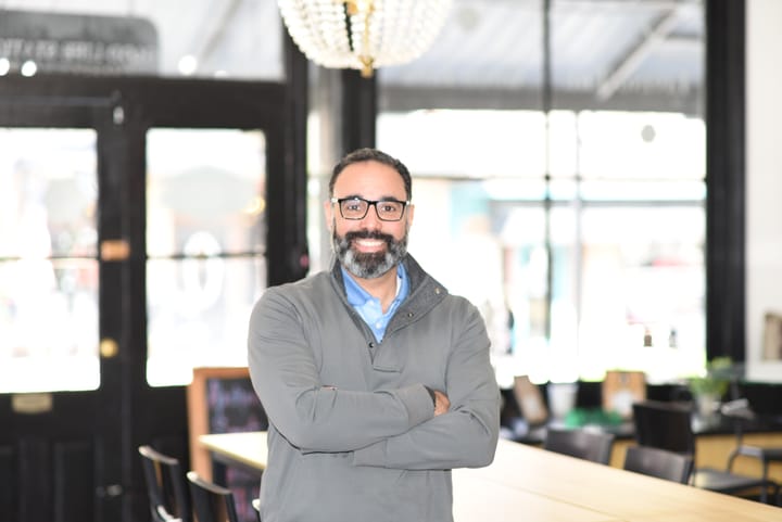 Boaz Santiago, founder of Artifact, hanging out at The Good Life incubator in Alachua, Fla.